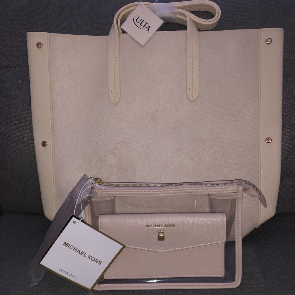 Ulta Tote and MK Cosmetic Bag